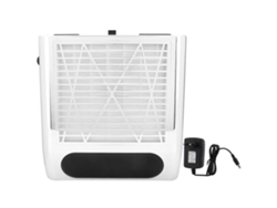 Coletor De Poeira Para Unhas 80w Com Alta Aspiração Aspirador De Poeira Para Artesanato De Unhas Prata