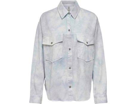 Chaqueta ONLY Cairo Tie Dye Multi Algodón Mujer (M - Multicolor)