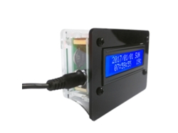 Yncm2026-kit De Reloj Digital Diy 1602 Lcd Con Estuche De Acrílico Hora Temperatura Fecha Semana 3 Alarmas