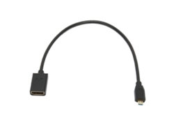 Cable Delgado Micro Hdmi A Hdmi Hembra Compatible Con 8k 60hz Y 4k 60hz