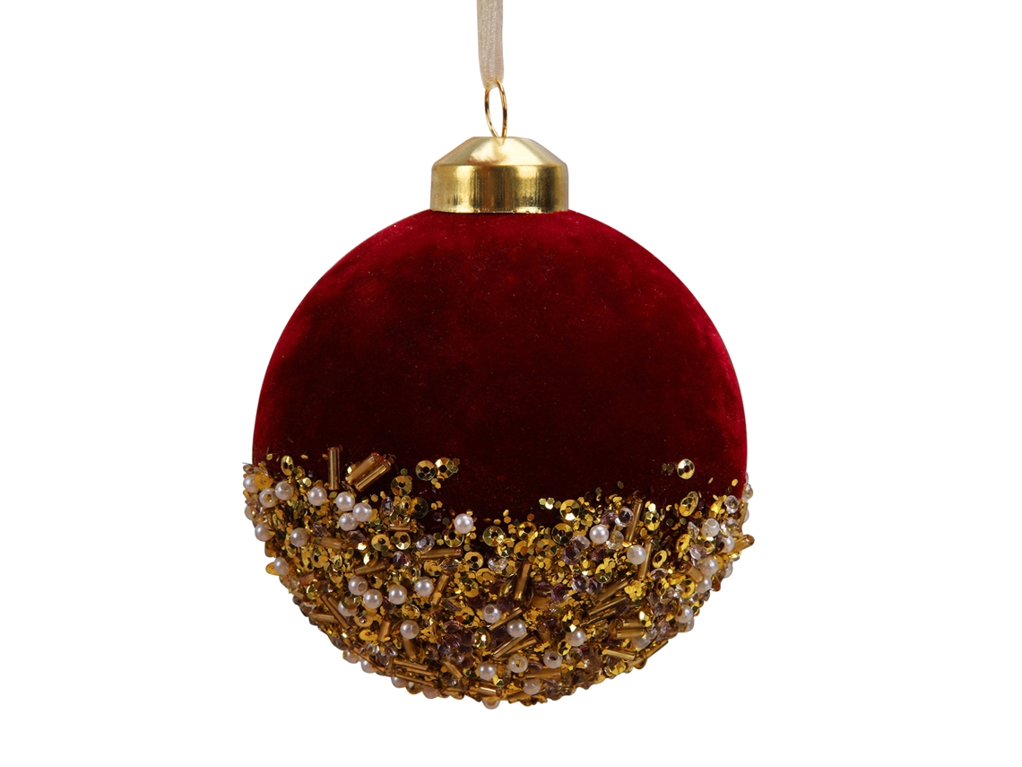 Copa de vino decorativa para Navidad con diseño festivo