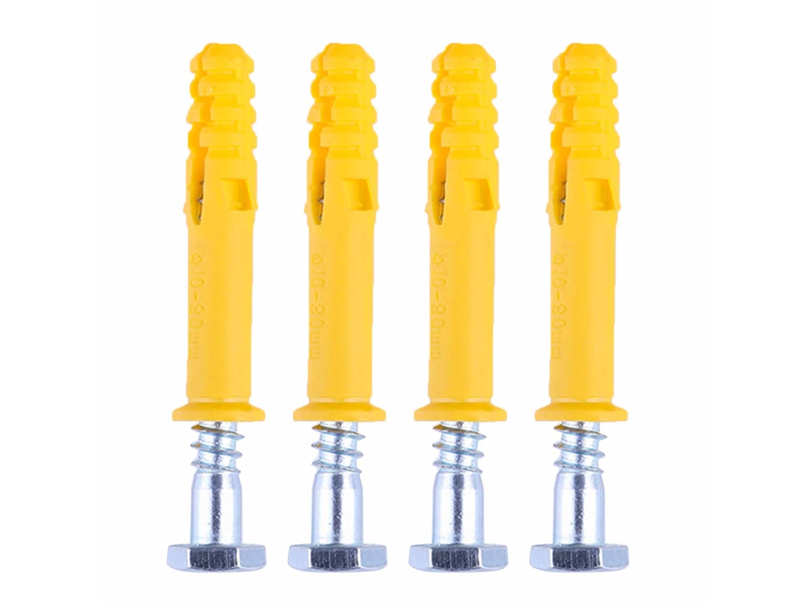 4 Tornillos Autorroscantes De 100 Mm Con Tornillo De Pared Ajustado Para Fijación