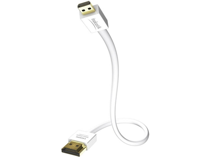 Cable HDMI (HDMI - HDMI - Blanco)