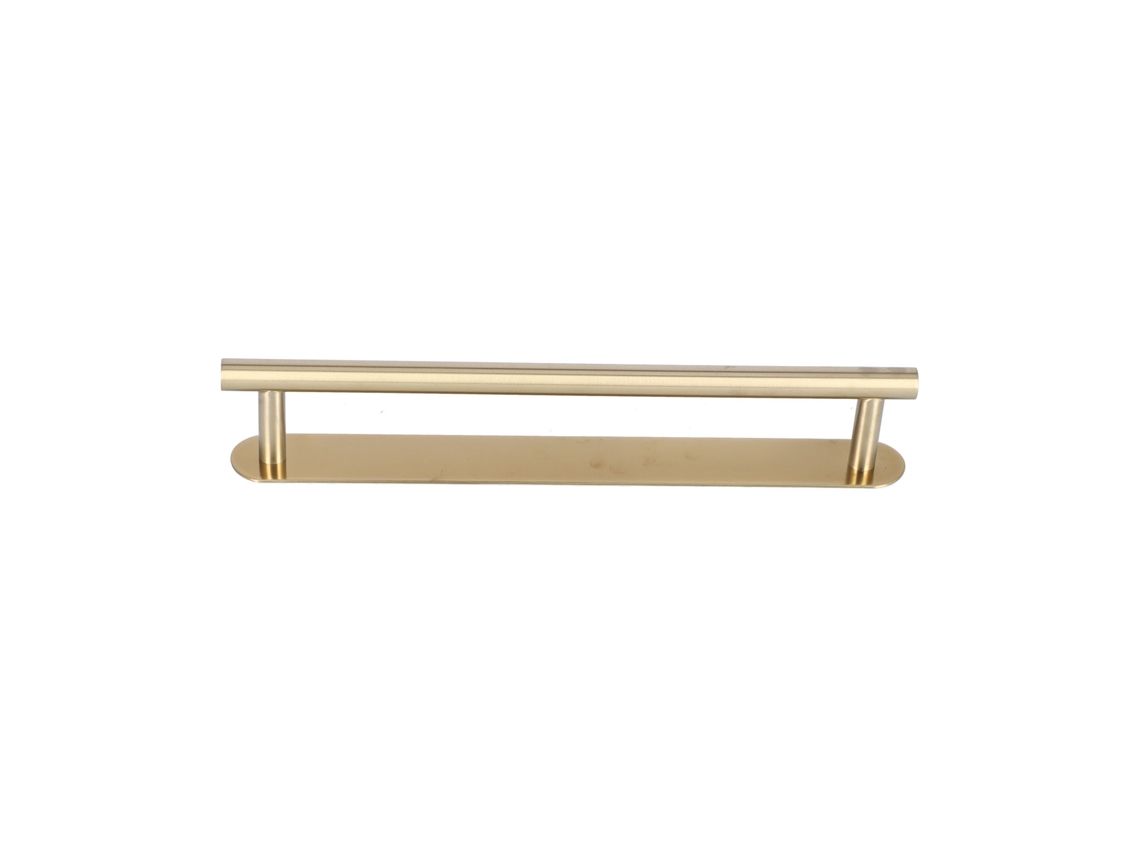 Toallero de pared adhesivo de acero inoxidable 304 dorado de 40 cm
