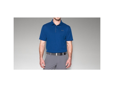 Polo de Hombre para Golf UNDER ARMOUR Tech Tam Azul (L)