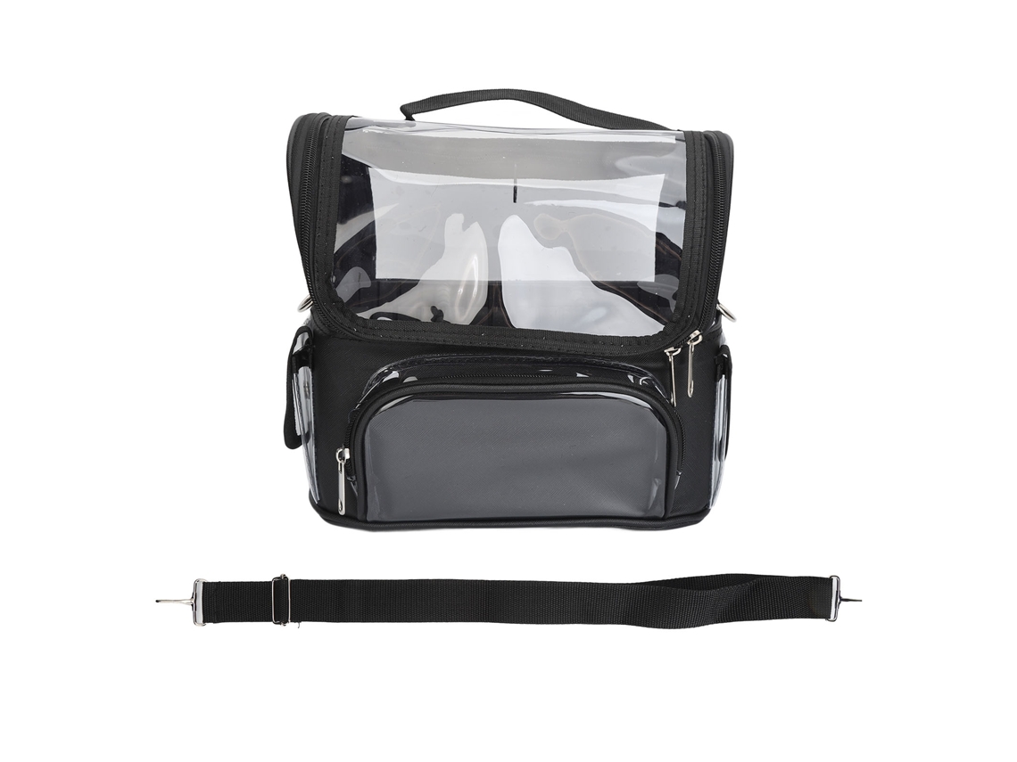 Bolsa De Almacenamiento Para Herramientas De Afeitado Y Barbería, Multifuncional Y Portátil Con Gran Capacidad Para Salón Y Hogar