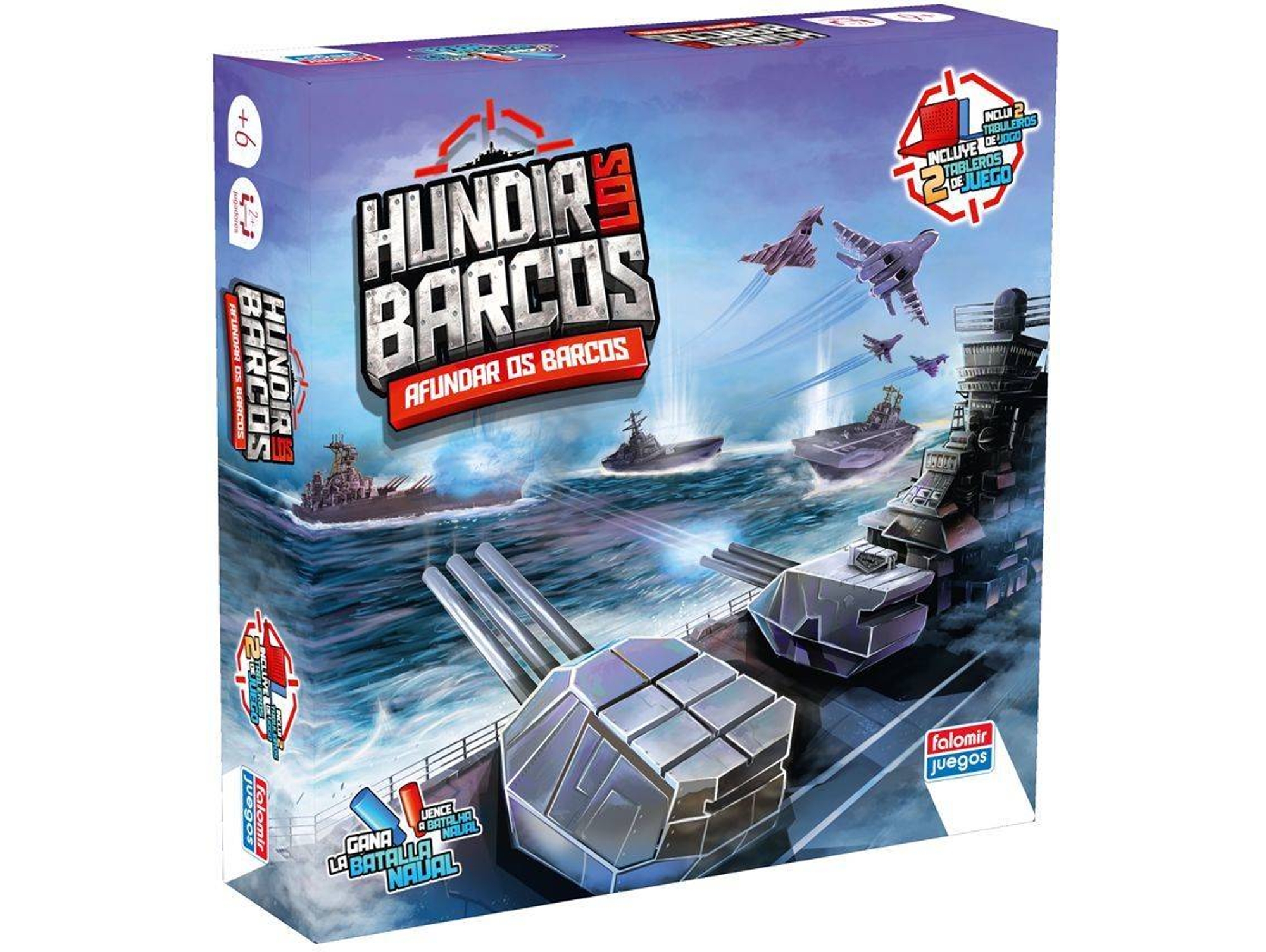 Juego de Mesa FALOMIR Hundir Los Barcos