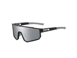 Gafas De Sol De Ciclismo Polarizadas Uv400 Gafas De Ciclismo De Bicicleta De Montaña Al Aire Libre Negro Gris Gertiz