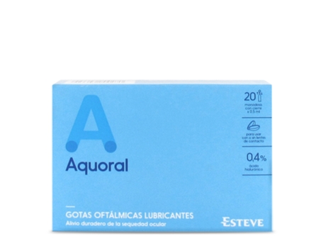 Gotas Oftalmicas AQUORAL Lubricantes (Monodosis 20U)