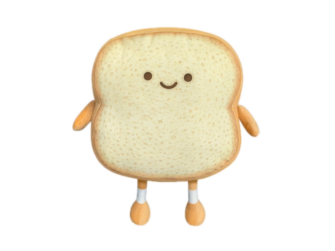 2026-almohada De Pan Toast Rebanado Suave De Peluche Decoración Hogar Muñeco De Pan Juguete Regalo Original Para Niños Y Adultos