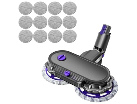 Esfregão elétrico para dyson v7 v8 v10 v11 v15 aspirador esfregão de rotação dupla