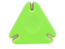 Juego de 2 conectores rápidos giratorios de acero inoxidable