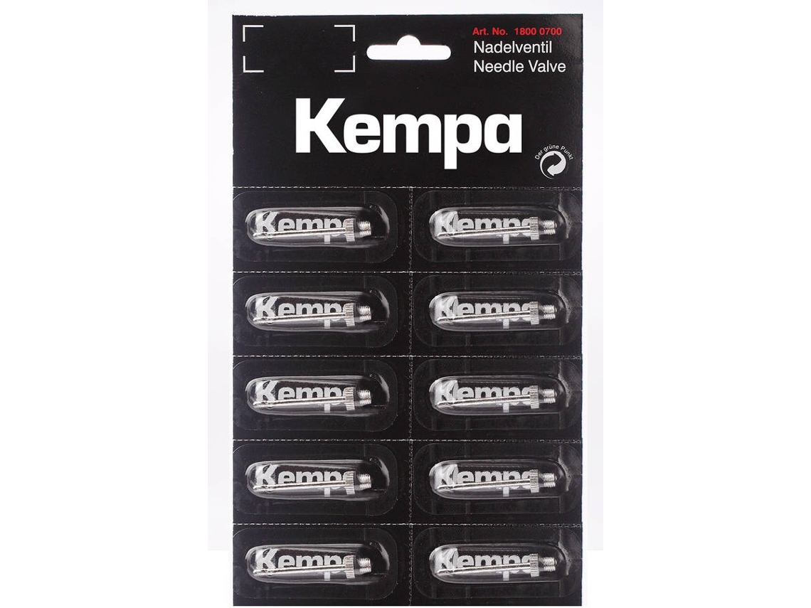 Juego de 10 Agujas KEMPA para Balones de Mano Plata (Única)