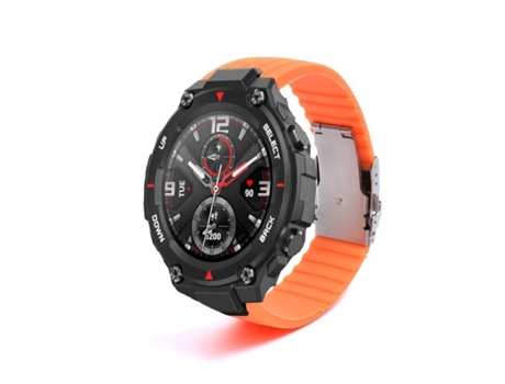 Correa Silicona Líquida para Amazfit T-Rex 2 Naranja