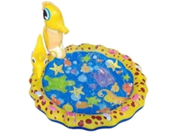 Piscina Agua Animales Animados, Almohadilla Inflable Exteriores, Verano