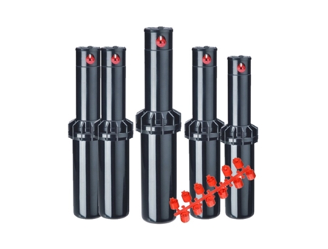 5 x Aspersor de riego turbina KRain RPS75 3/4'', Alcance 6,7 a 15,5 m K RAIN