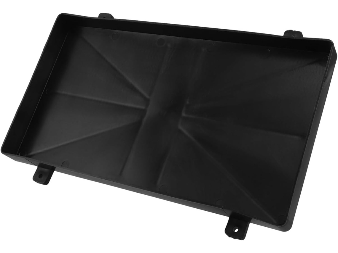 Soporte De Batería Negro Para Barco, Coche Y Remolque - Caja De Almacenamiento Y Soporte De Montaje - Adecuado Para