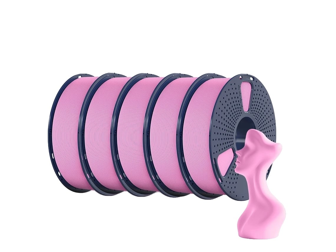 Filamento para impresora 3D, impresión de alta velocidad, acabado mate, Hsmpetg rosa OEM
