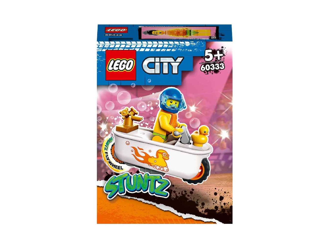 LEGO City: Mota de Acrobacias Banheira - 60333 
