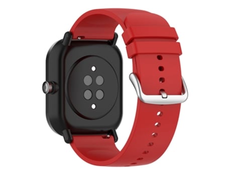 Correa de Silicona 22mm con hebilla para Samsung Galaxy Watch3 45mm/Active/Huawei Watch 3 - tinto