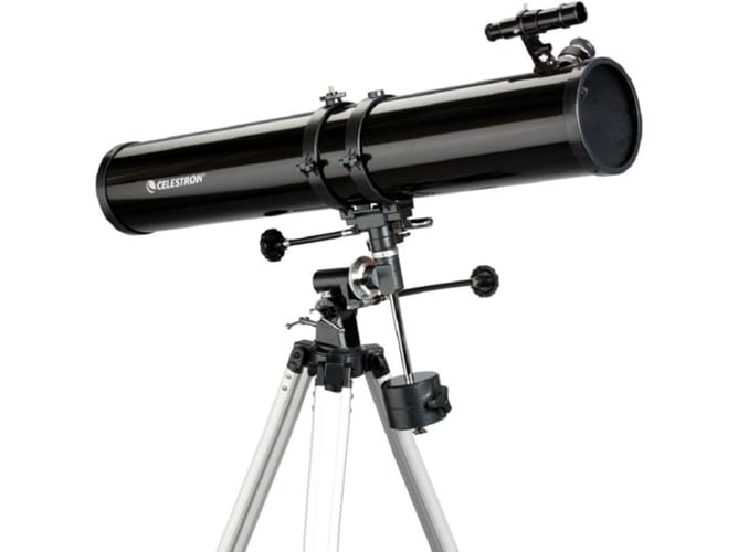 Telescopio Celestron Powerseeker 114eq 114 reflector negro