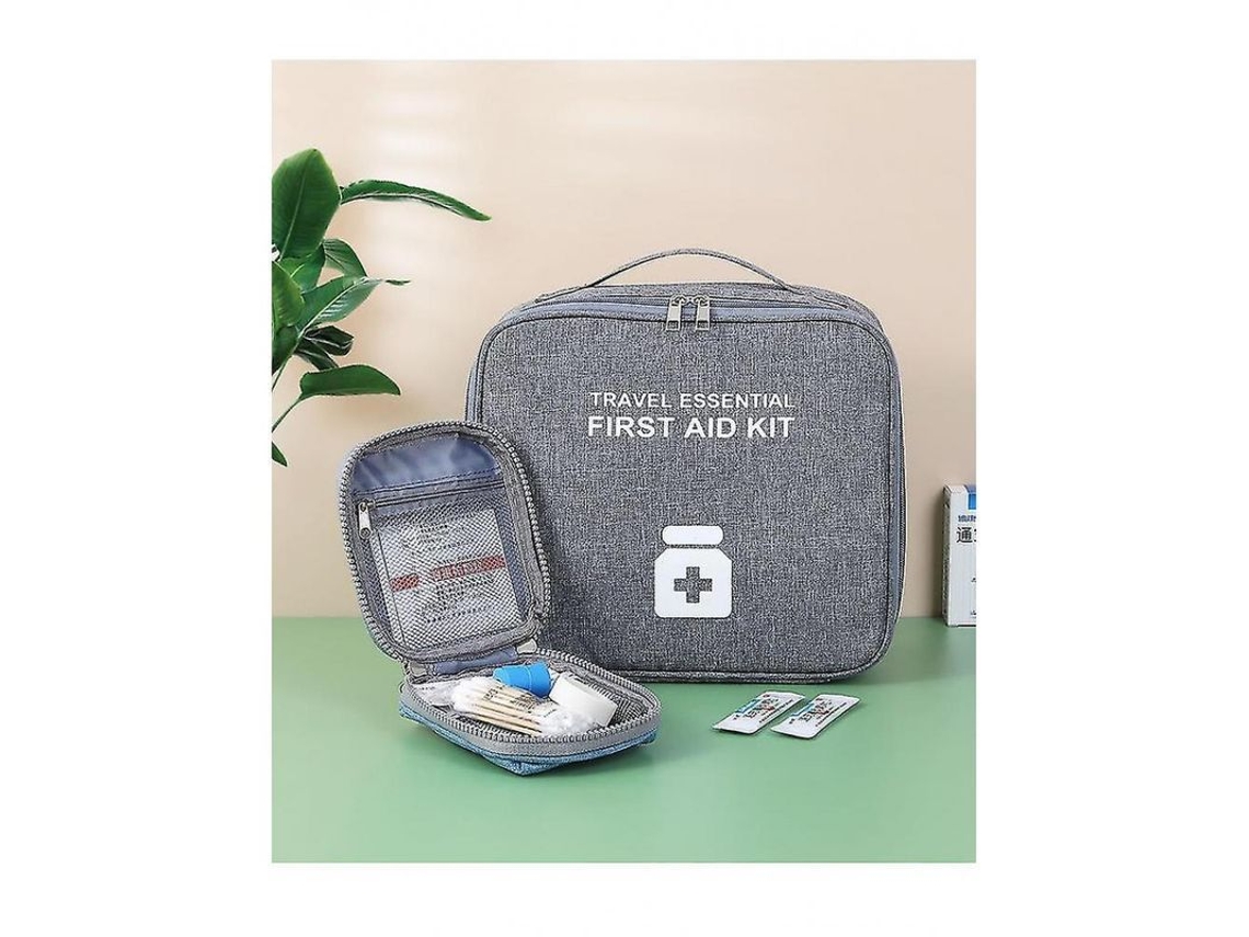 Botiquín De Primeros Auxilios Portátil De Alta Capacidad Con Múltiples Capas, Estuche Textil Impermeable Para Uso Familiar Ocm