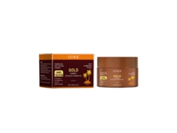 Gel autobronceador con brillo dorado