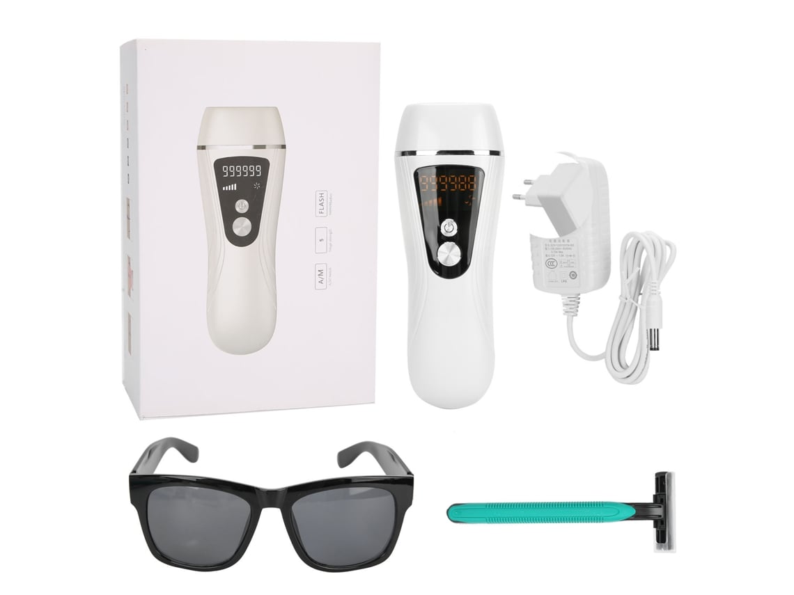 Máquina De Depilación Ipl 990.000 Flash Epilador Painless Herramienta Depilatoria 110-240v Plug Ue