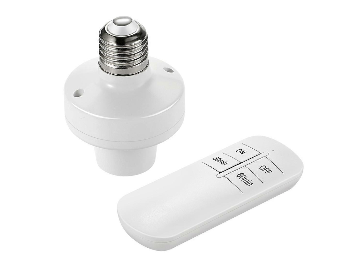 Portalámparas inalámbrico con control remoto E26/E27, base de 20 m, interruptor inteligente de encendido y apagado. Nostalgia88