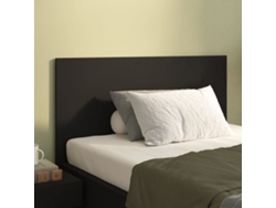 Cabecero De Cama Madera Contrachapada Negro 120x1,5x80 Cm