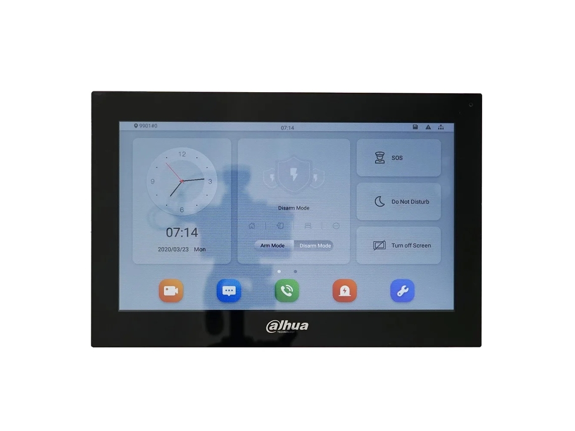 Monitor digital interno, pantalla de 10 pulgadas, comunicación OEM totalmente digital