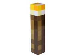 HYMNORA Linterna LED 28 cm Alta Luminosidad Minecraft de Mano o Pared Color: LED