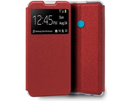 Funda para Samsung Galaxy M11 COOL Flip Cover Rojo