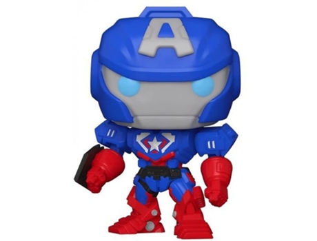 Figura FUNKO POP! Marvel Los Vengadores Mech Strike Capitán América Modelo 829 | 55633