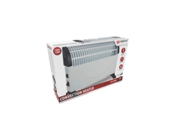 Convector De 3 Niveles De Calor Y Termostato Regulable (1500w 230v 50hz) 50x18x33cm Incluye Termofusible De Seguridad