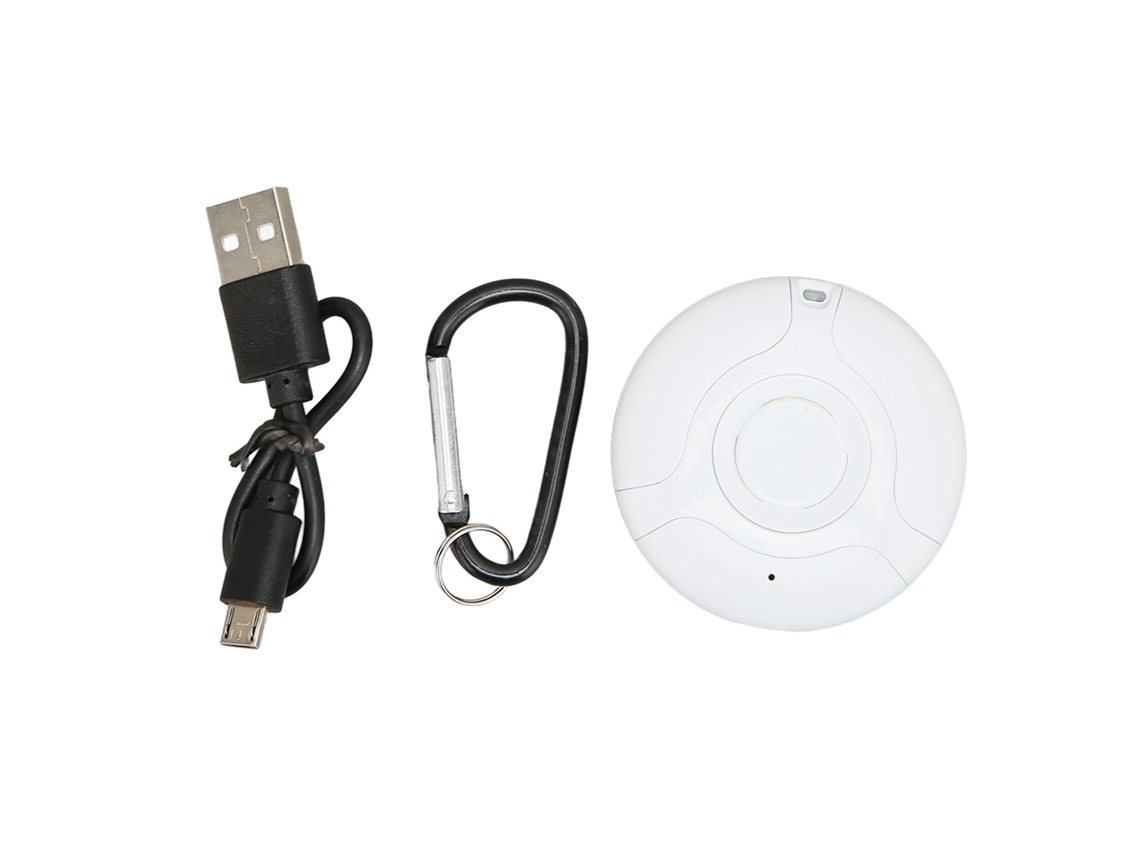 Repelente ultrasónico electrónico para cucarachas, ratones y arañas, recargable por USB, luz blanca dorada