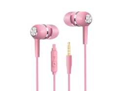 Auriculares Deportivos Cableados (estereo Con Graves Potentes Intrauditivos Con Micrófono)