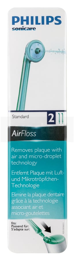 Pack 2 Recambios airfloss hx801207 philips irrigador accesorio boquilla dental 801207 para set dos hx80127
