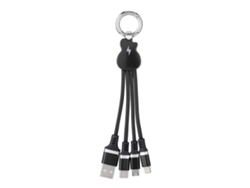 Cable De Datos De Llavero (carga Rápida De Tres En Uno)