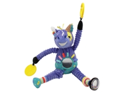 Peluche LES DÉGLINGOS Kiprokos the zebra activity (Edad Mínima Recomendada: 1 año)