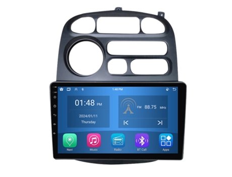 Autoradio 4GB RAM64GB ROM ROVERONE para Hyundai H1 Starex 1997 - 2007 CarPlay Android Coche Radio Bluetooth Navegación