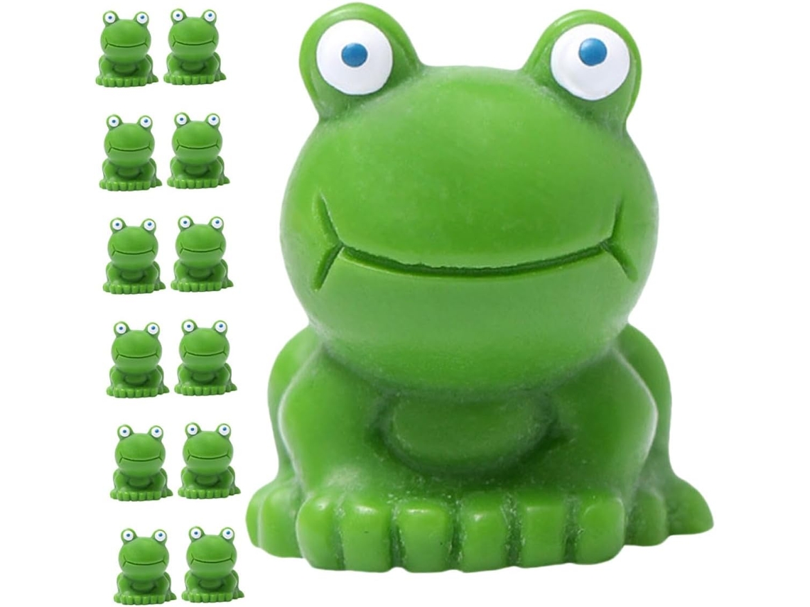 Juego De 30 Figuras De Ranas En Miniatura De Resina Para Decoración De Jardín.