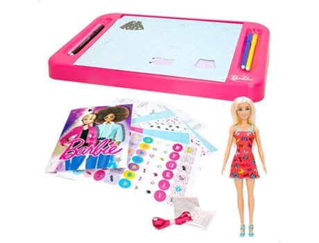 BARBIE Taller de diseño de moda con muñecas y accesorios