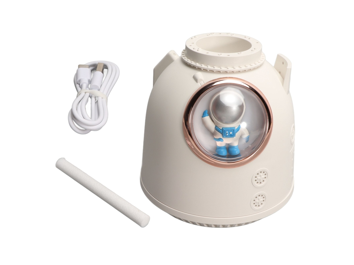 Humidificador Decorativo Con 2 Modos De Niebla Fina Para El Hogar Y La Oficina - Blanco