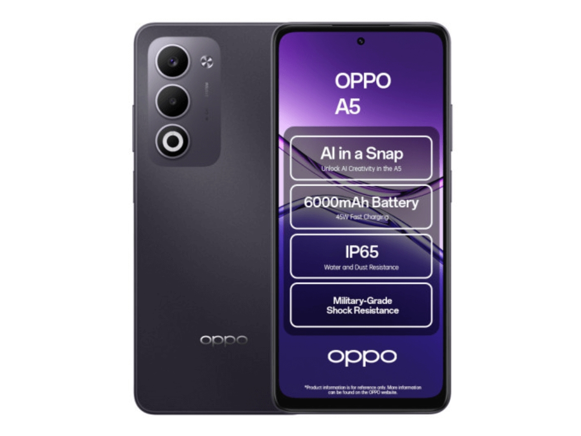 Oppo A5 5g 4 GB/128 GB Morado Dual Sim (Morado Medianoche)
