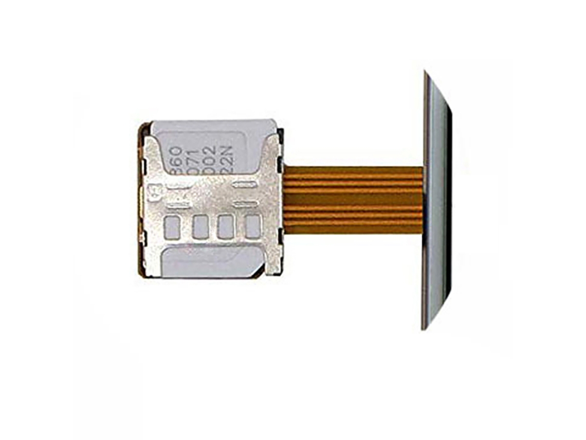 Adaptador De Cartão Sim Dual 2 Em 1 Para Smartphone Android Nano Para Micro Cartão Sim Estendido