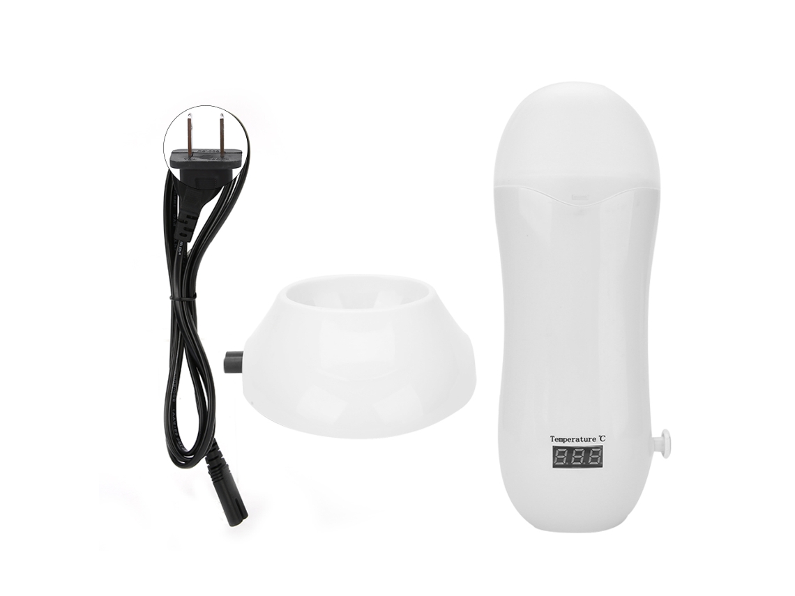 Aquecedor de cera elétrico portátil ajustável de 40 W, modelo 2026, com plugue branco, 110 V (EUA).