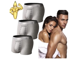 2026-ropa Interior Para Hombres Con Terapia De Campo Energético Eft, Magnéticos Y Telas De Turmalina Para Mejorar La Circulación Sangría