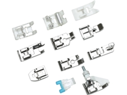 Juego de 11 accesorios multifuncionales para las tablas de prensatelas de la máquina de coser ZYBLSSBB