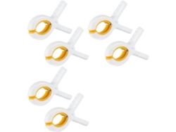 Rebe-6 Clips Para Toallas De Playa Grandes Para Hamacas De Sol, Resistentes, Antideslizantes Y Duraderos, Material Pp Ecológico